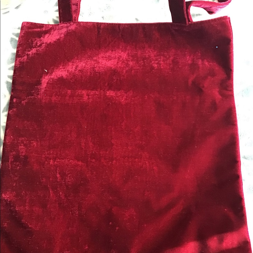 Velvet Tote & Notebook Set - Picture 3 of 7